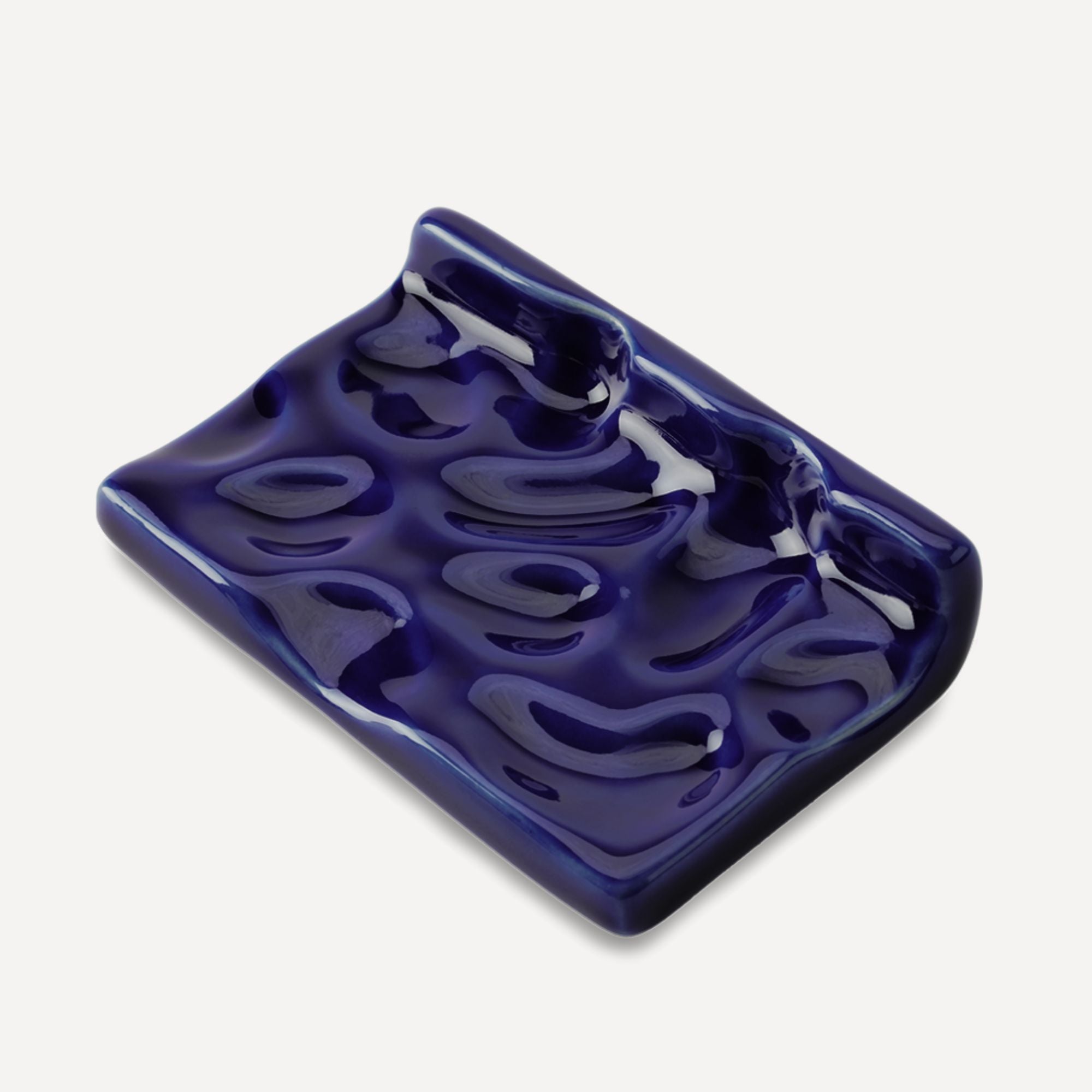 Austin Austin Ceramic Soap Dish in Cobalt Glaze RUSKIN