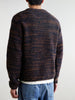 Gurra Boucle Sweater Navy/Orange